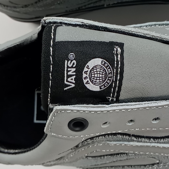 Vans x A$AP Rocky Worldwide Silver Flame Old Skool NWOT  Men's 8.5 Women's 10 - Picture 4 of 13